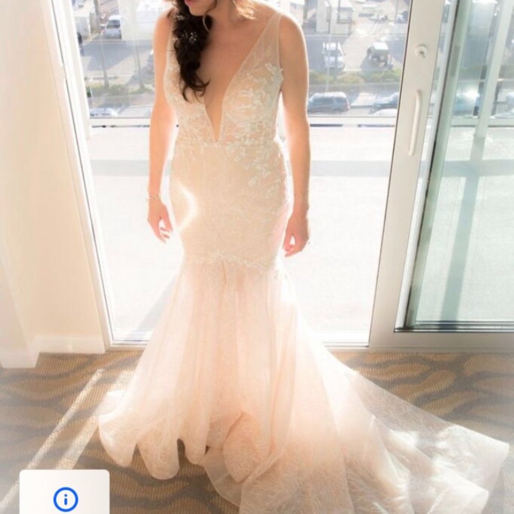 Adam Zohar "Bryanna" Wedding Gown View 2